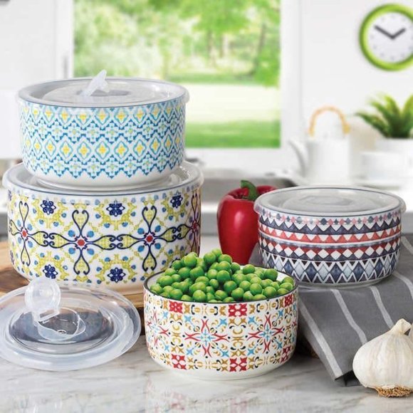 Bowls with lids Assorted Sizes - Picture 1 of 1